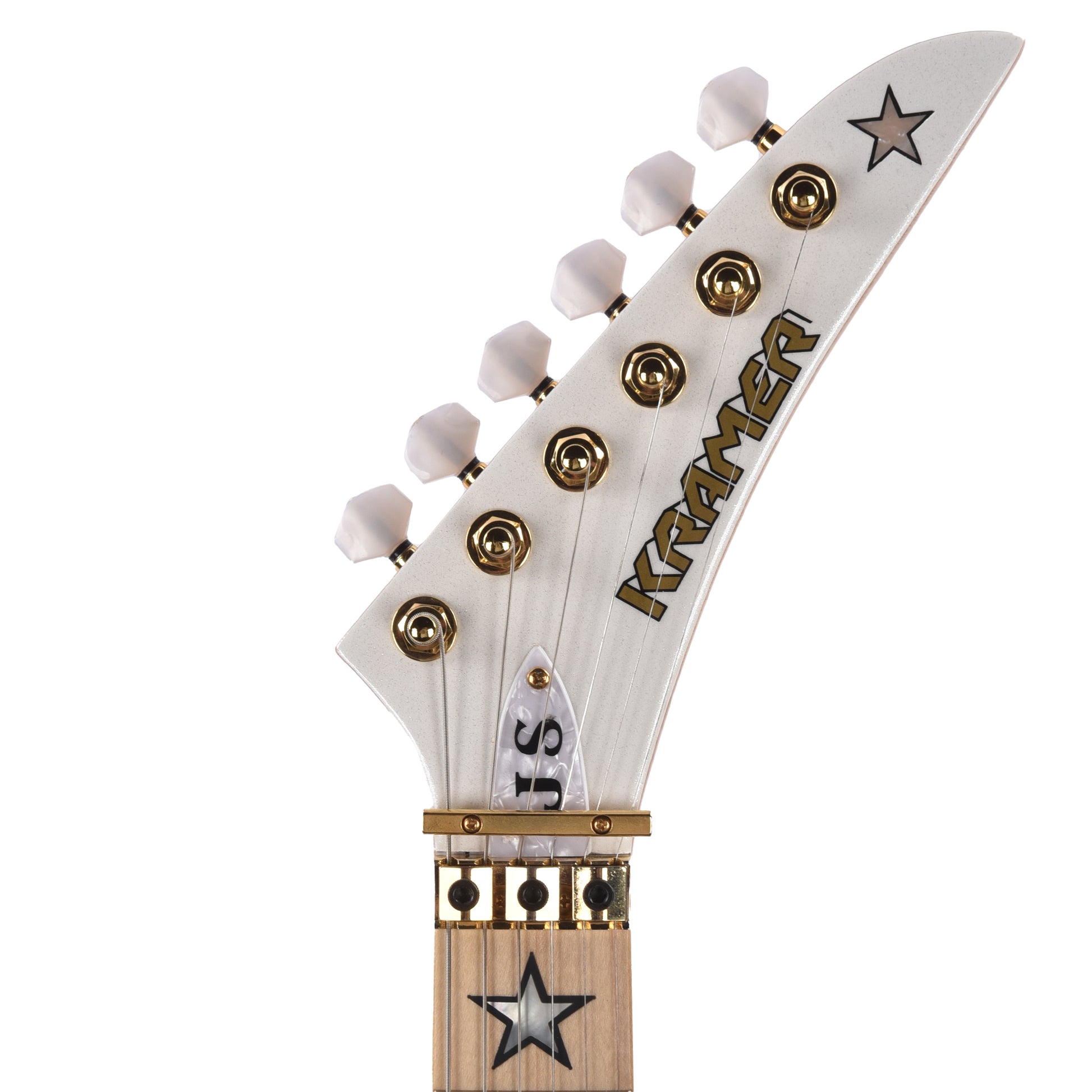 Kramer Original Jersey Star White Pearl Electric Guitars / Solid Body