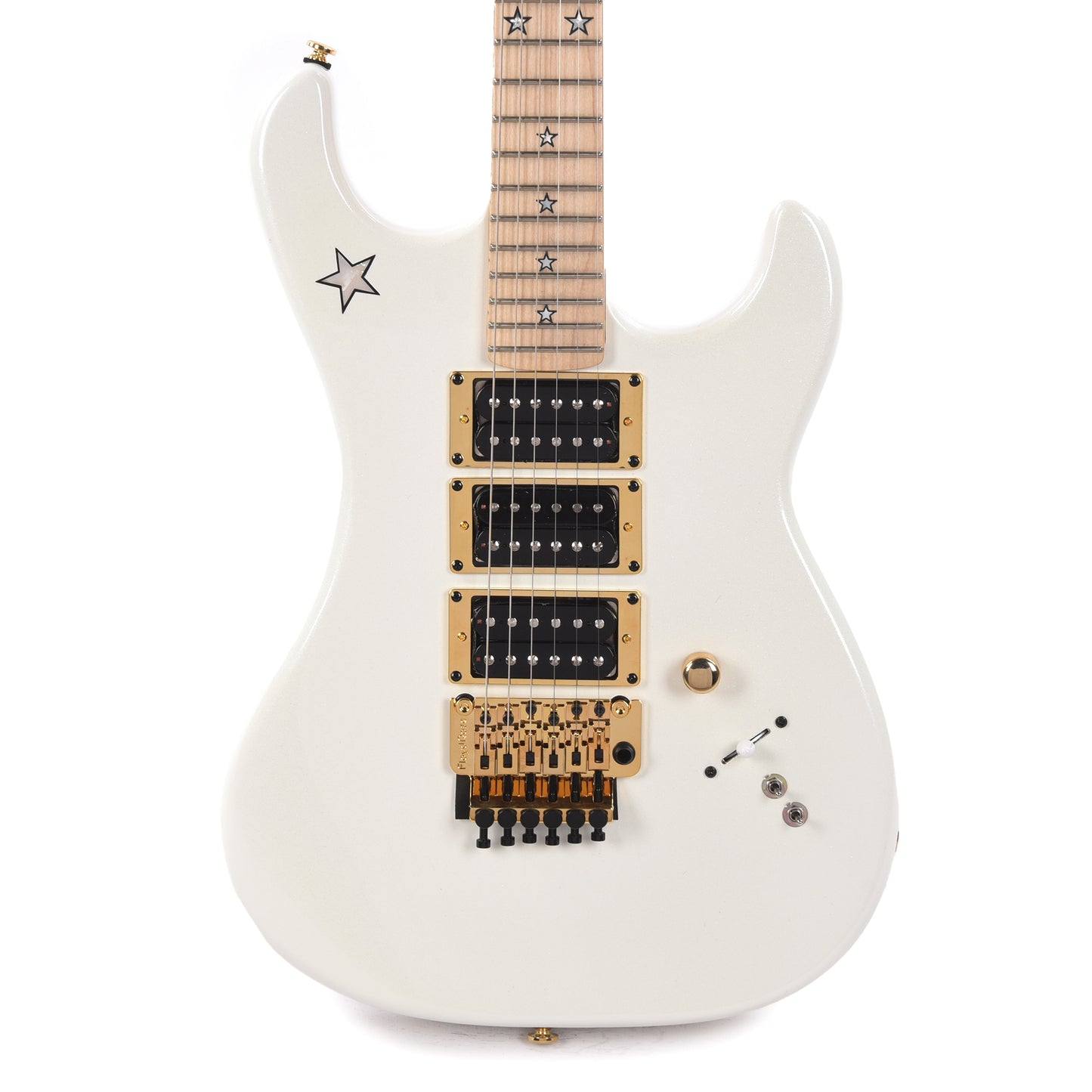 Kramer Original Jersey Star White Pearl Electric Guitars / Solid Body