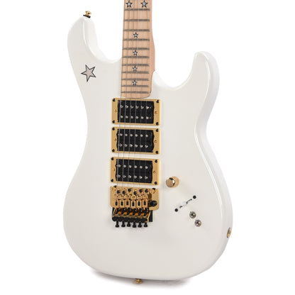 Kramer Original Jersey Star White Pearl Electric Guitars / Solid Body