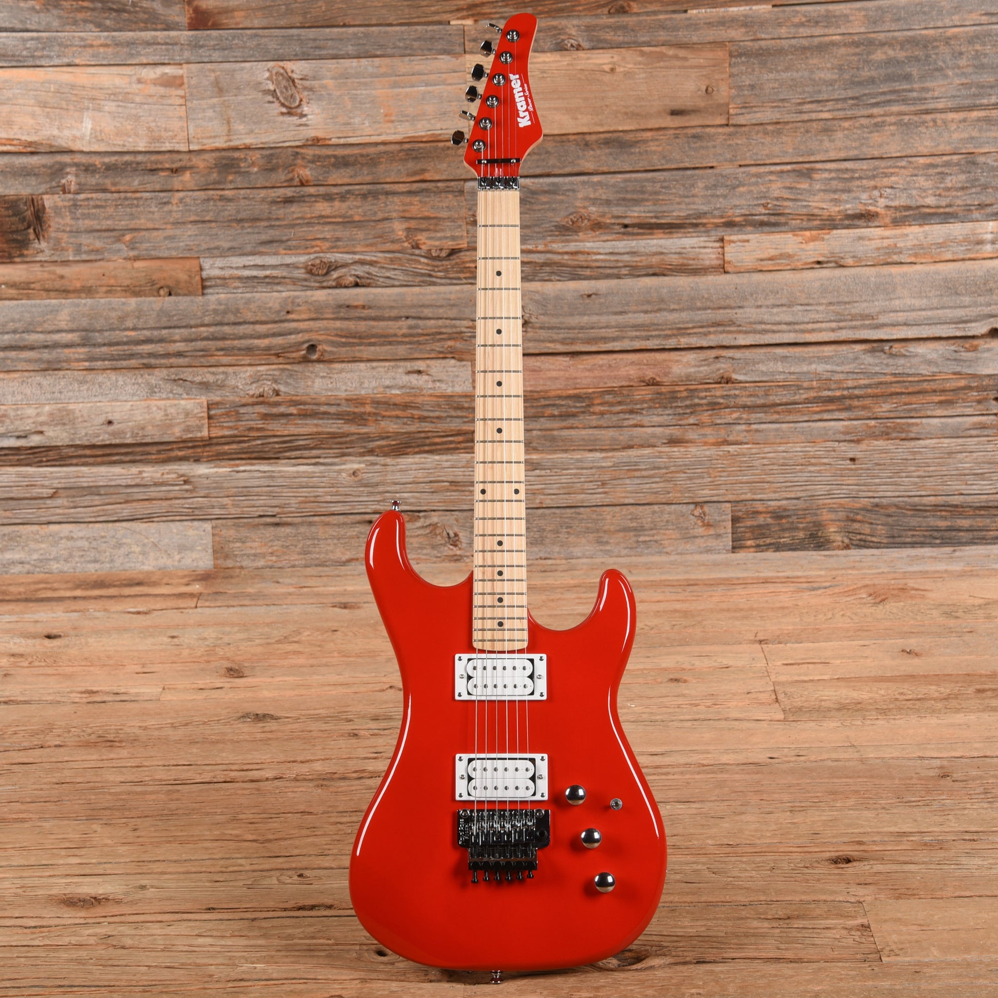 Kramer Pacer Classic Scarlet Red Electric Guitars / Solid Body
