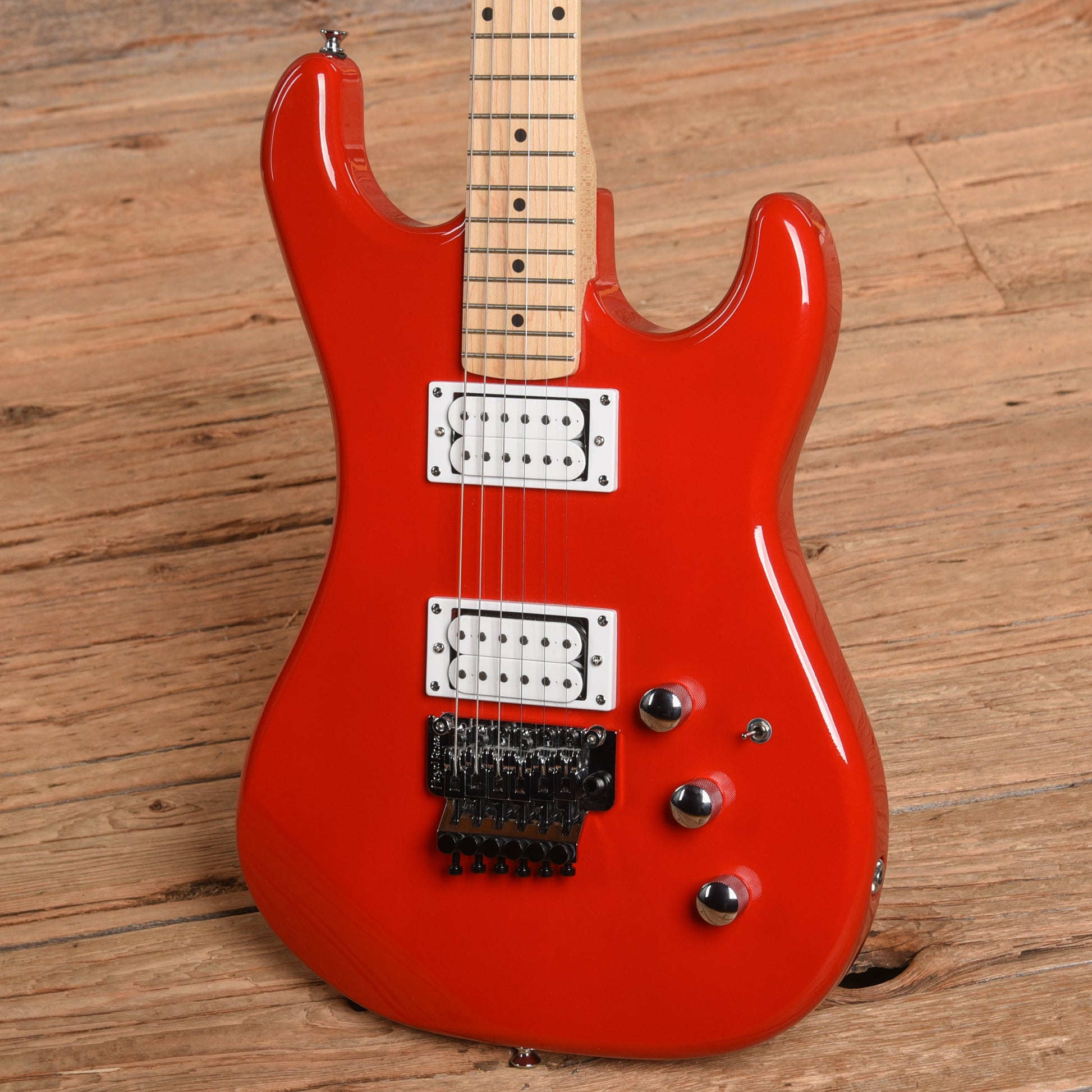 Kramer Pacer Classic Scarlet Red Electric Guitars / Solid Body