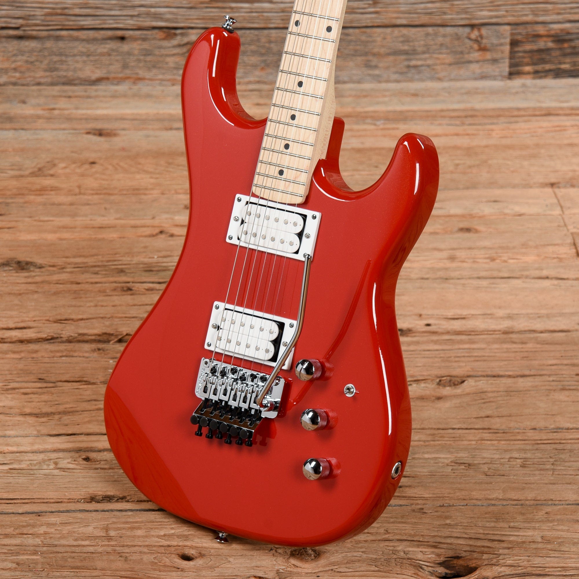 Kramer Pacer Classic Scarlet Red Metallic Electric Guitars / Solid Body