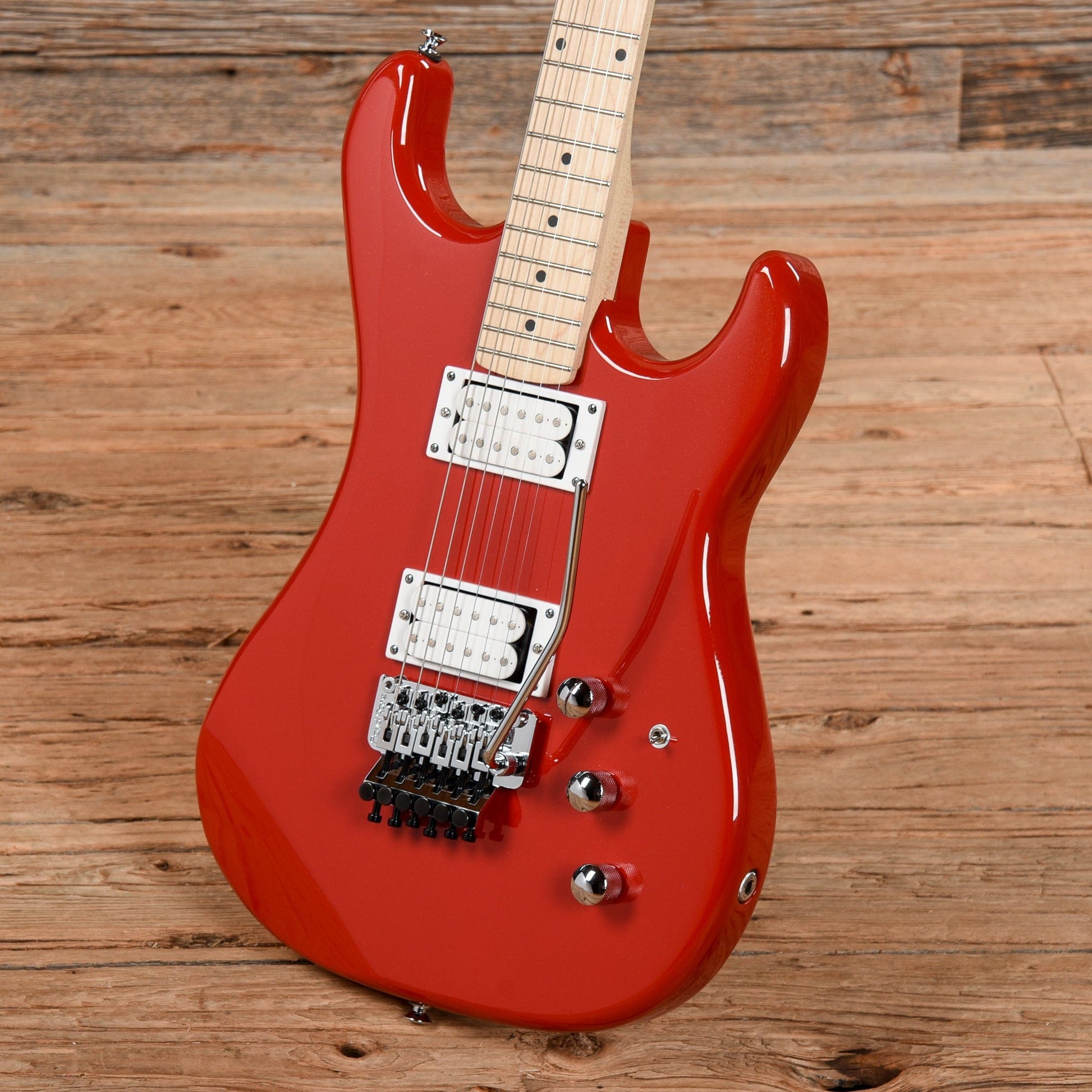 Kramer Pacer Classic Scarlet Red Metallic Electric Guitars / Solid Body