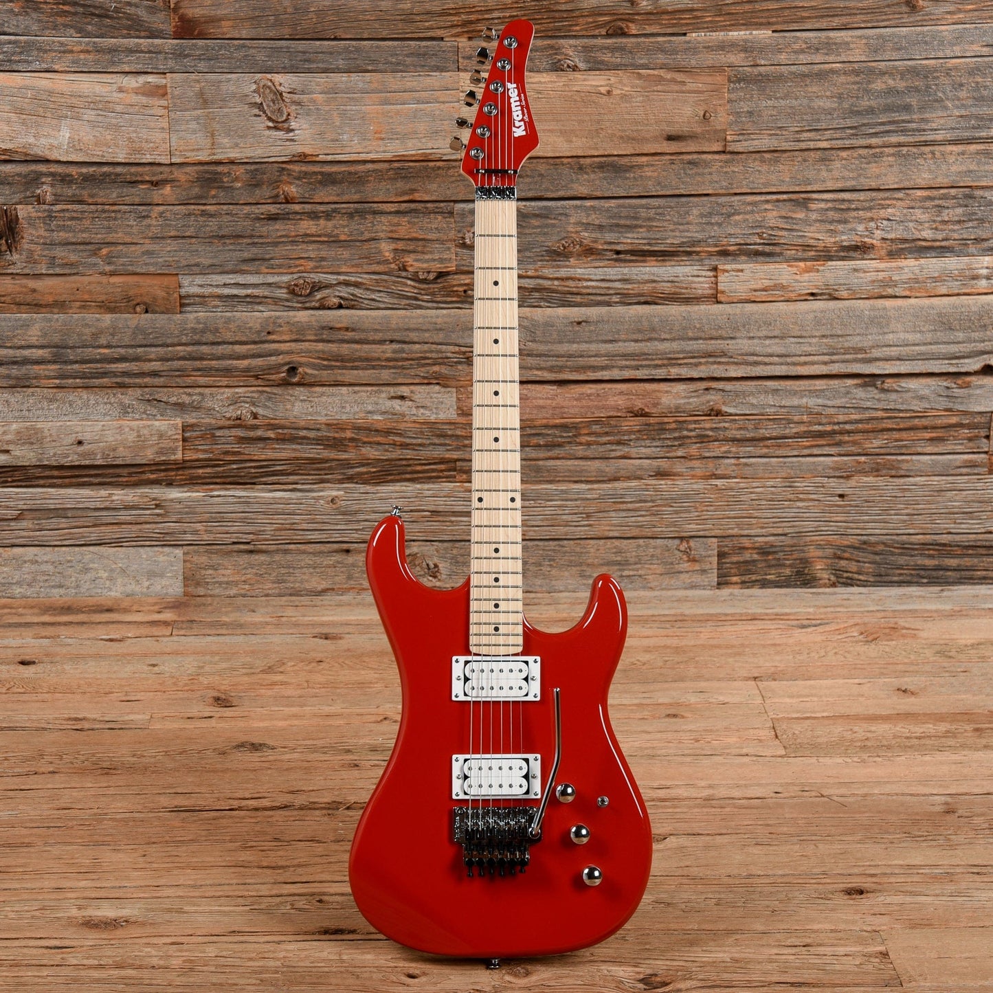 Kramer Pacer Classic Scarlet Red Metallic Electric Guitars / Solid Body