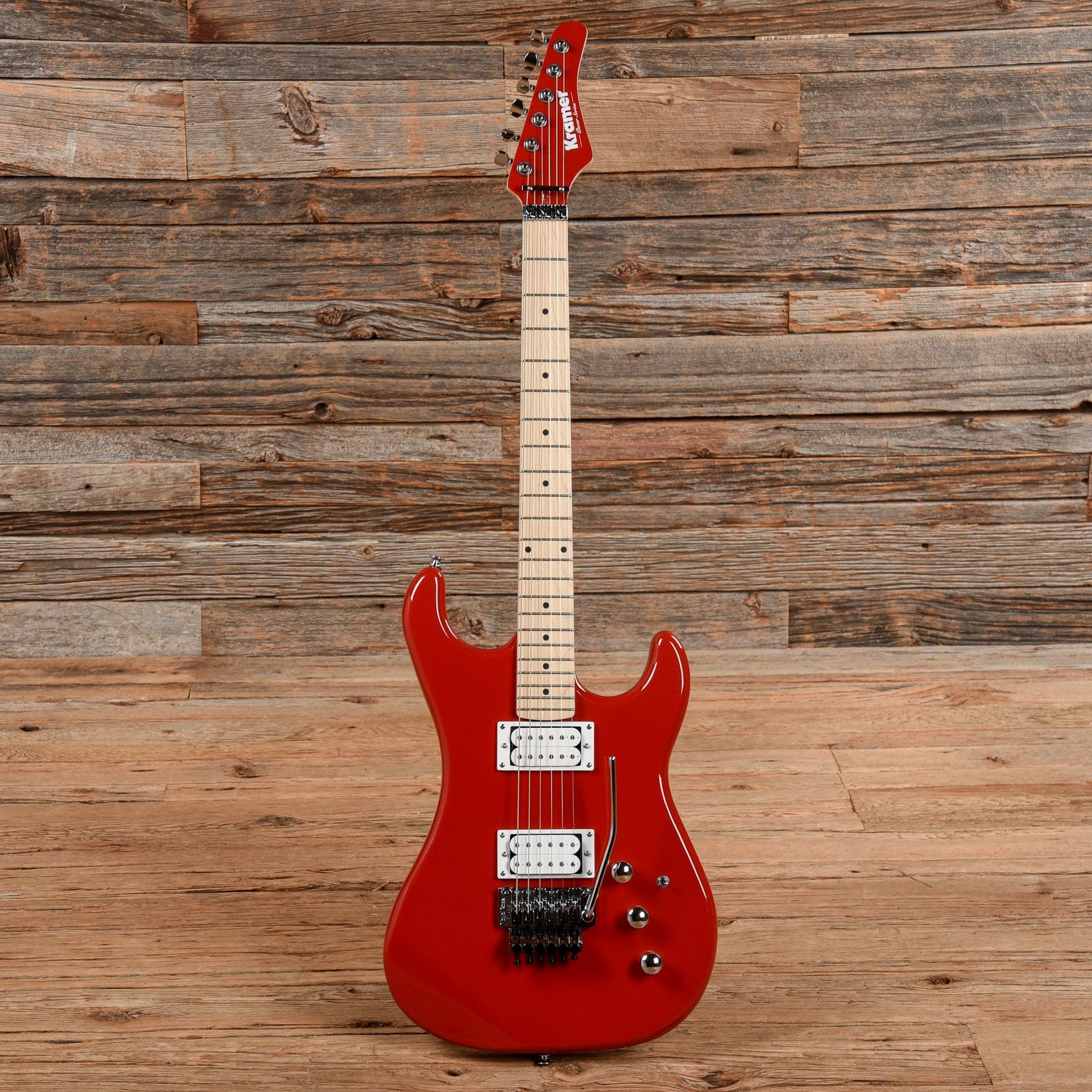 Kramer Pacer Classic Scarlet Red Metallic Electric Guitars / Solid Body