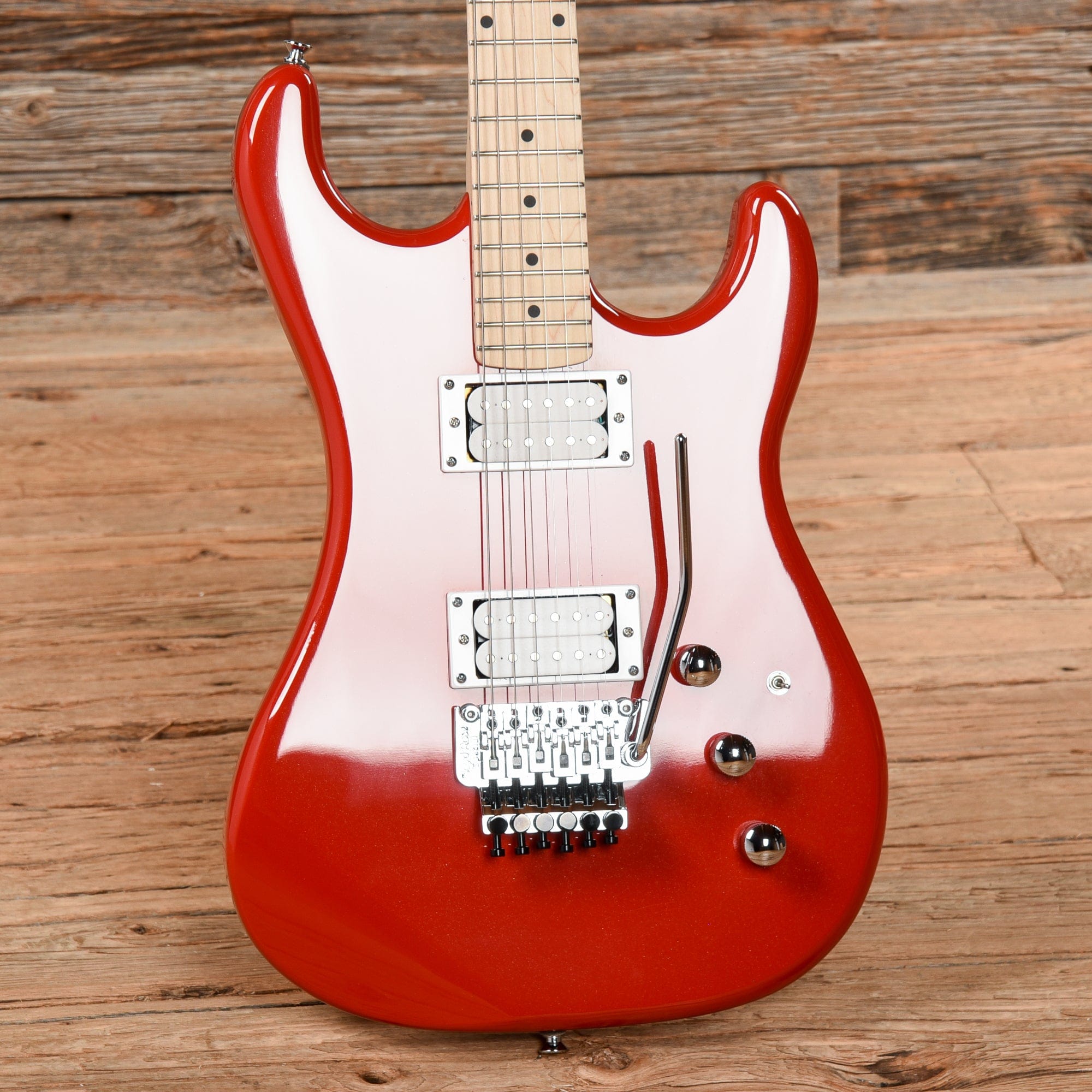 Kramer Pacer Classic Scarlet Red Metallic Electric Guitars / Solid Body