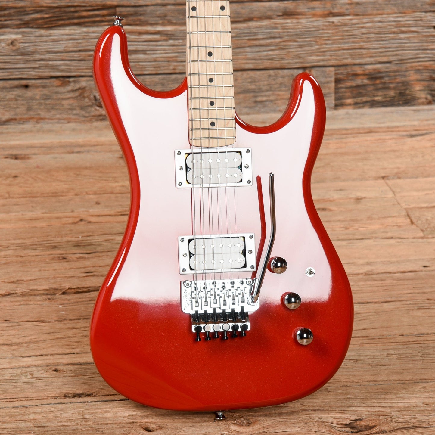 Kramer Pacer Classic Scarlet Red Metallic Electric Guitars / Solid Body