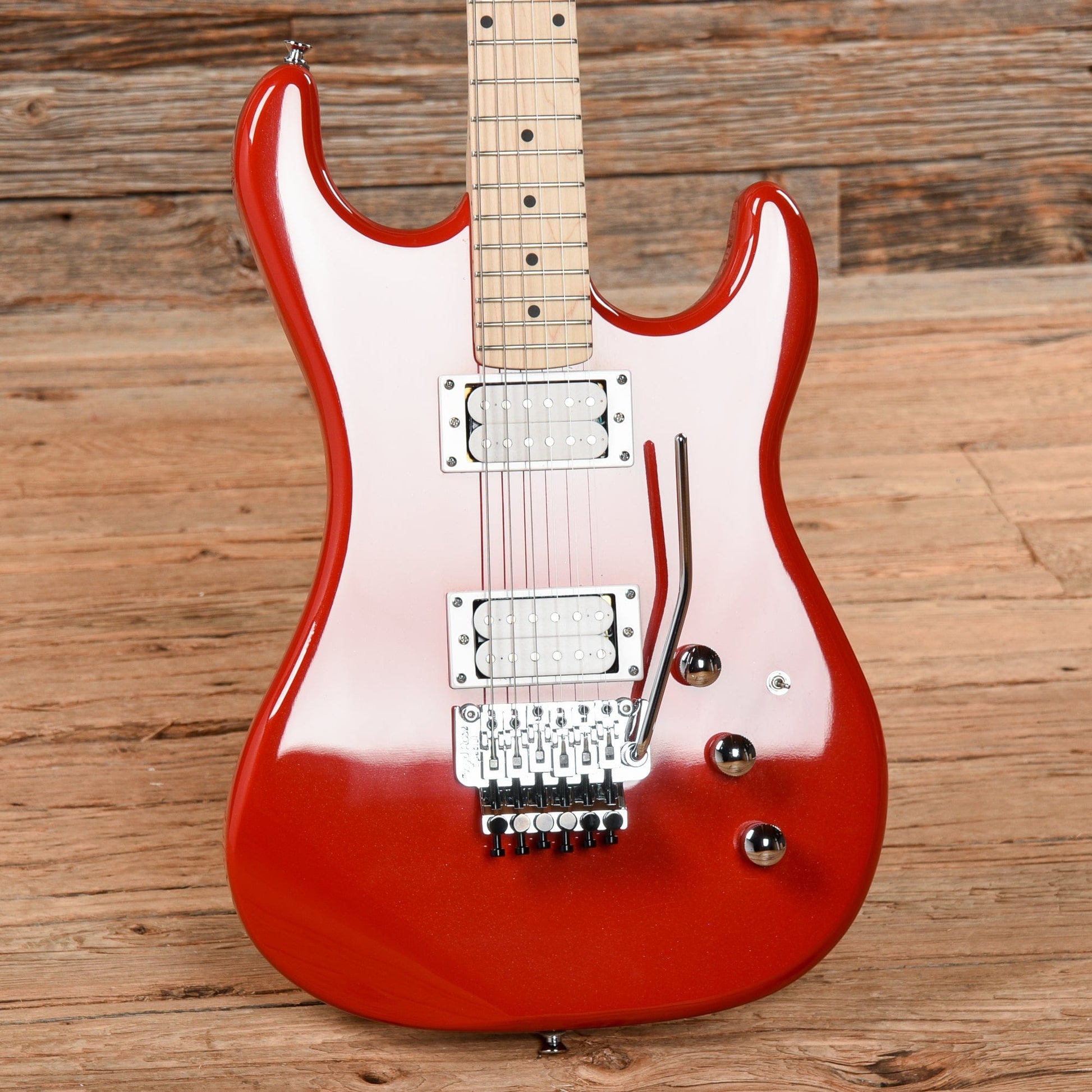 Kramer Pacer Classic Scarlet Red Metallic Electric Guitars / Solid Body