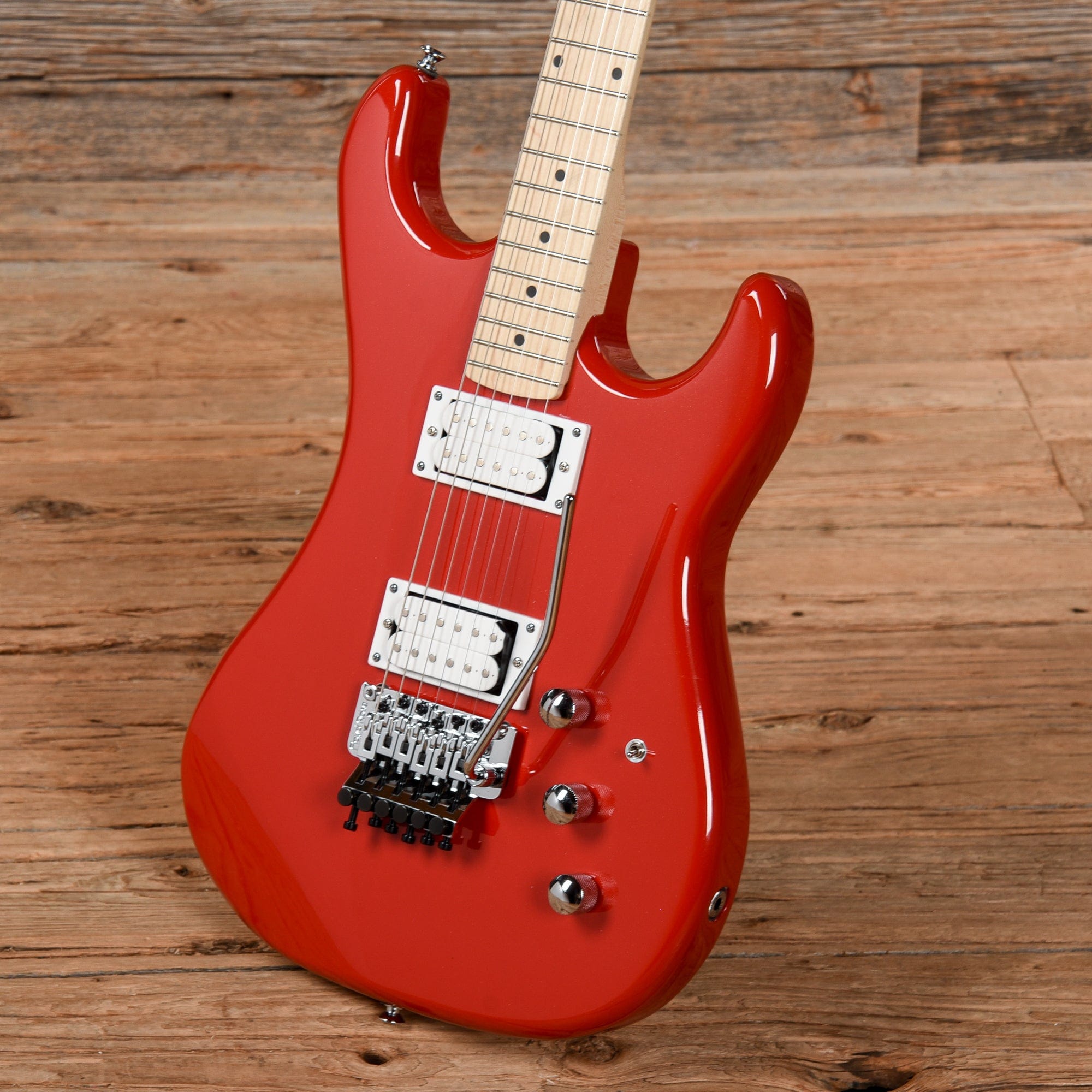 Kramer Pacer Classic Scarlet Red Metallic Electric Guitars / Solid Body