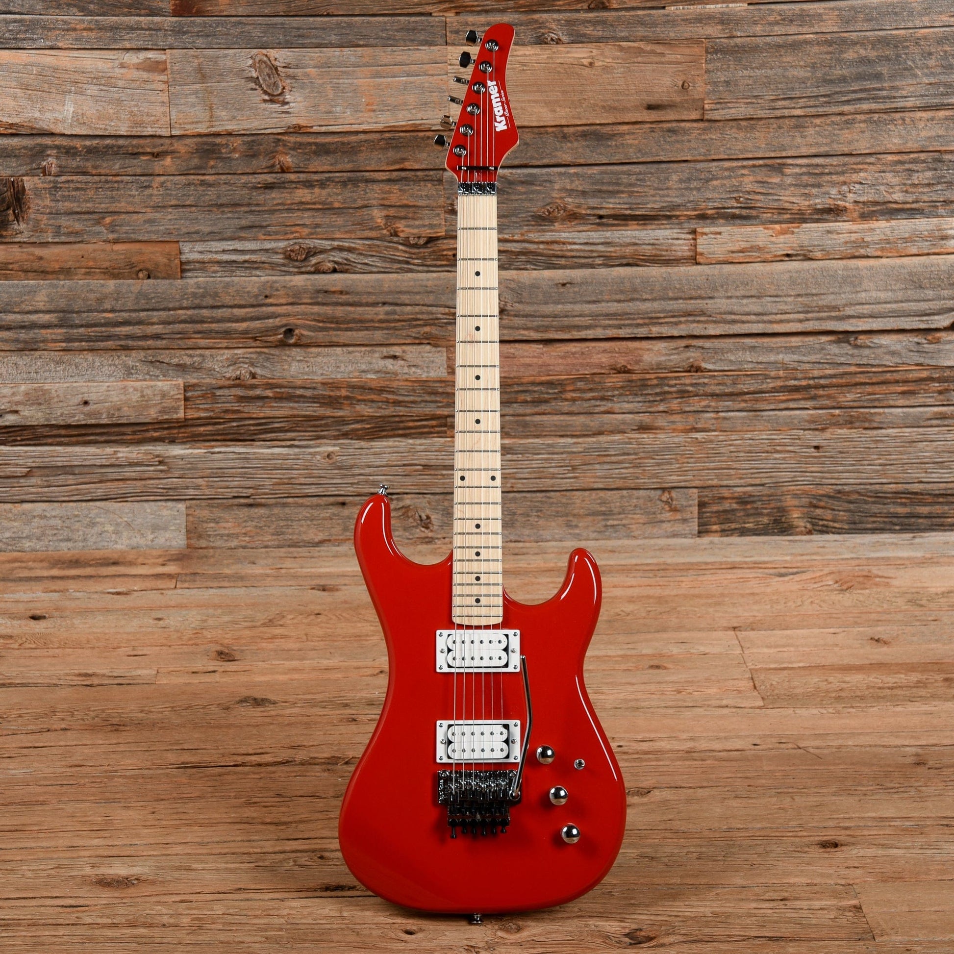 Kramer Pacer Classic Scarlet Red Metallic Electric Guitars / Solid Body