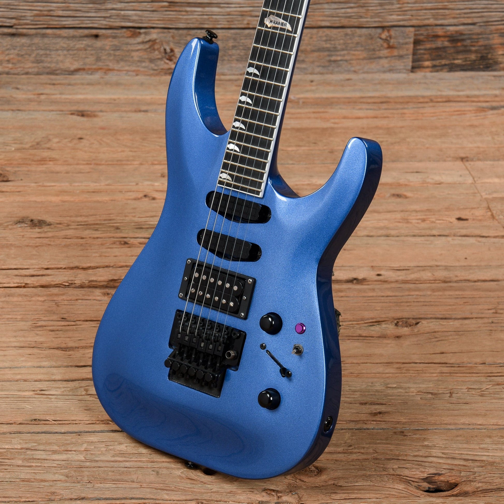 Kramer SM-1 Candy Blue 2020 Electric Guitars / Solid Body
