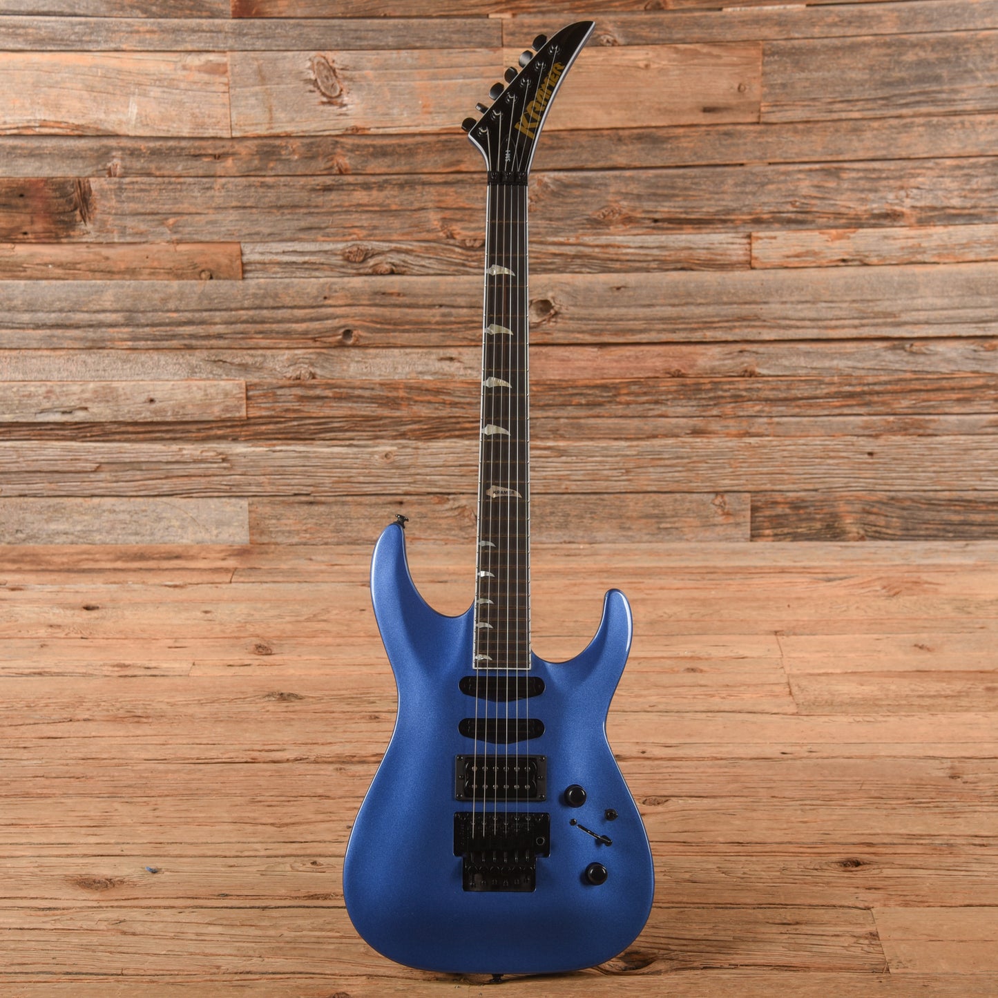 Kramer SM1 Candy Blue Electric Guitars / Solid Body