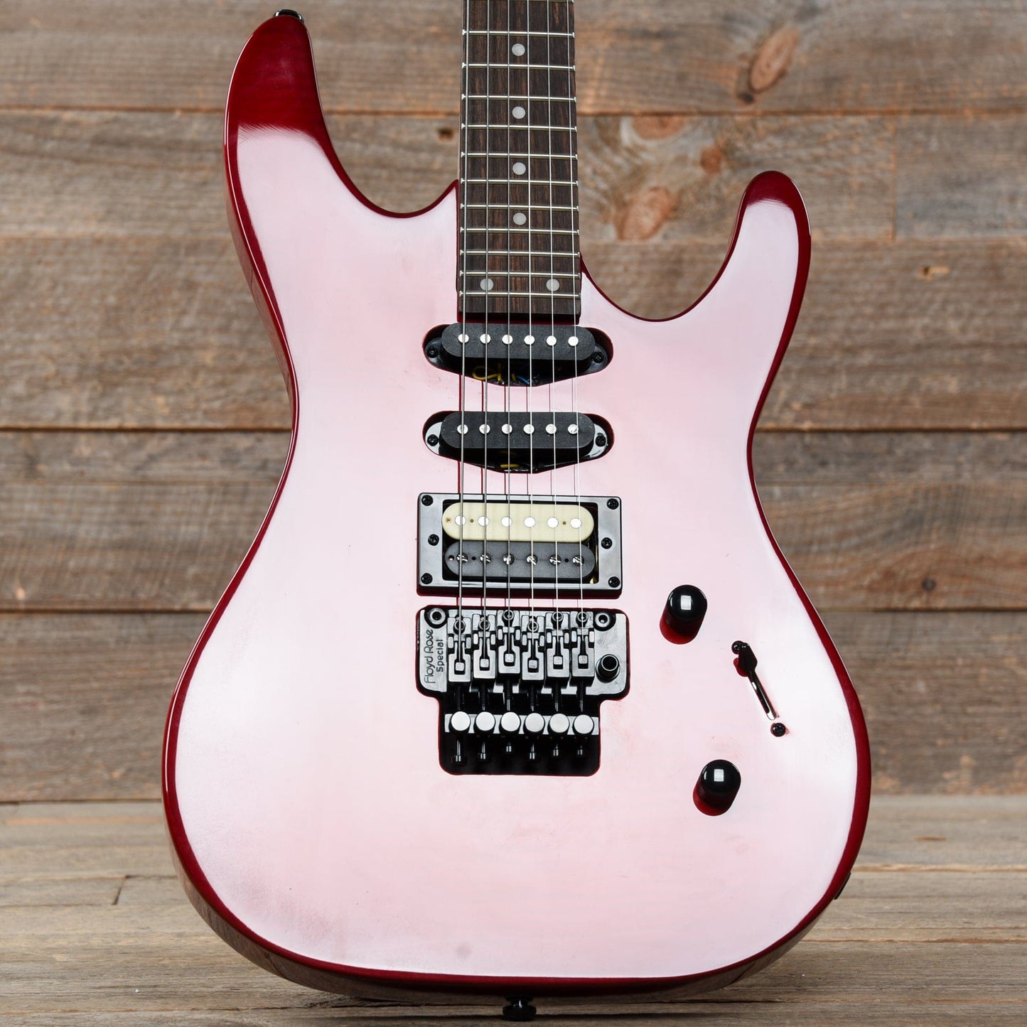 Kramer Striker Figured HSS Transparent Red w/Floyd Rose Special Electric Guitars / Solid Body