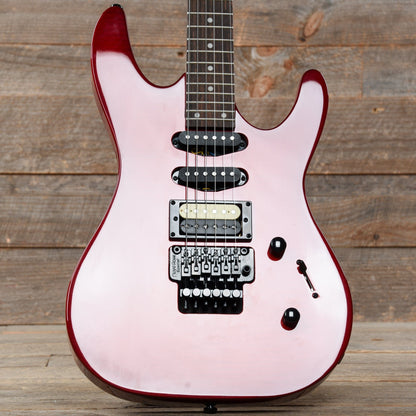 Kramer Striker Figured HSS Transparent Red w/Floyd Rose Special Electric Guitars / Solid Body