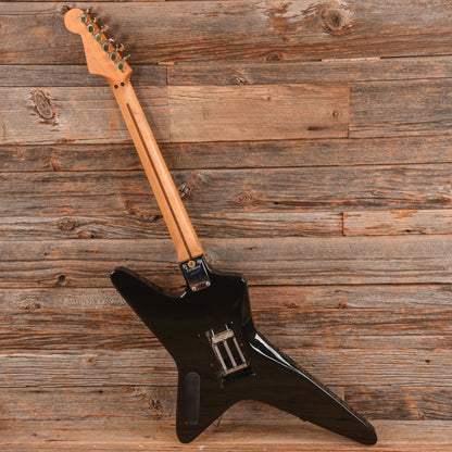 Kramer Voyager Black w/Lightning Graphic 1981 Electric Guitars / Solid Body