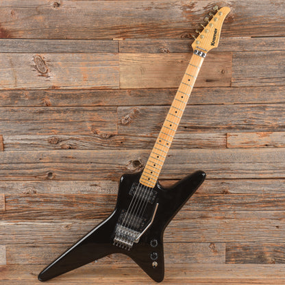 Kramer Voyager Series Black 1983 Electric Guitars / Solid Body