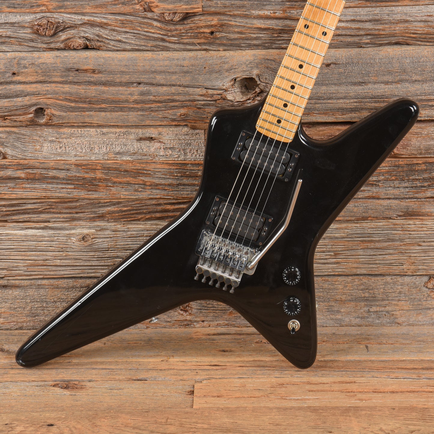 Kramer Voyager Series Black 1983 Electric Guitars / Solid Body