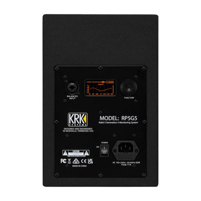 KRK Rokit 5 G5 5" Studio Monitor Black Pro Audio / Speakers / Studio Monitors
