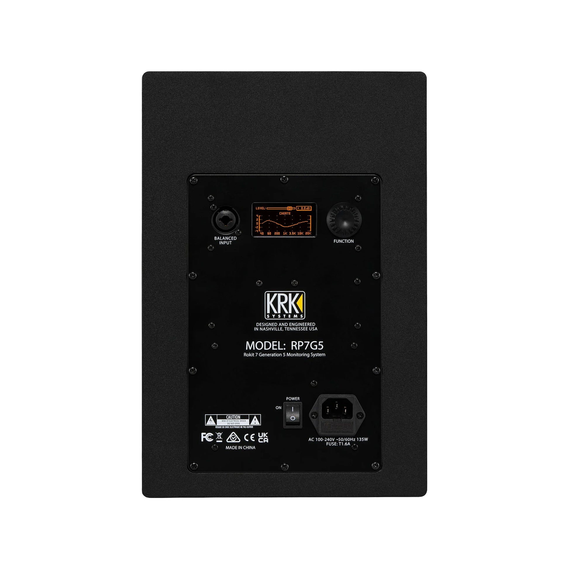 KRK Rokit 7 G5 7" Studio Monitor Black Pro Audio / Speakers / Studio Monitors