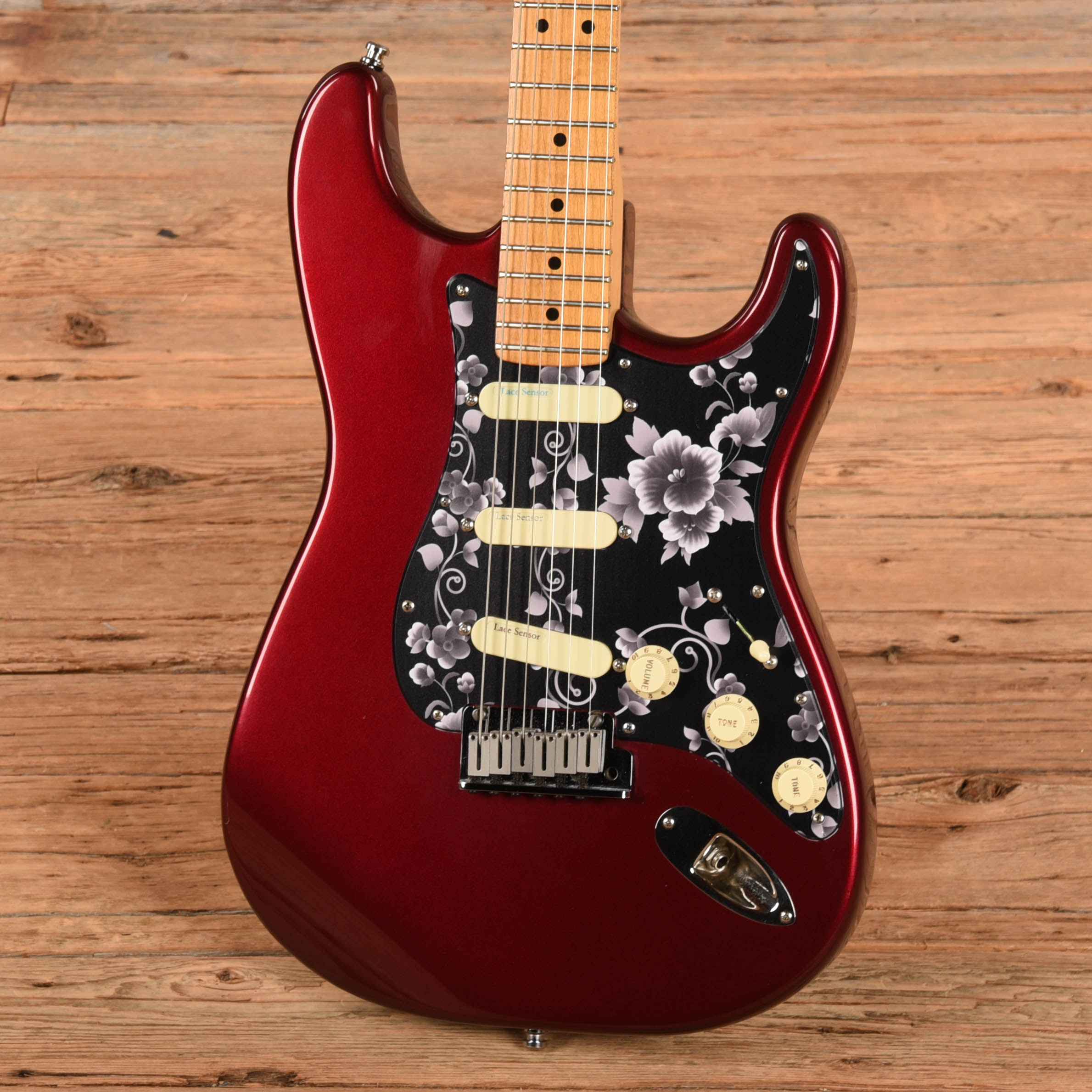 Fender Stratocaster Plus neck with Unknown Body Candy Cola 1991