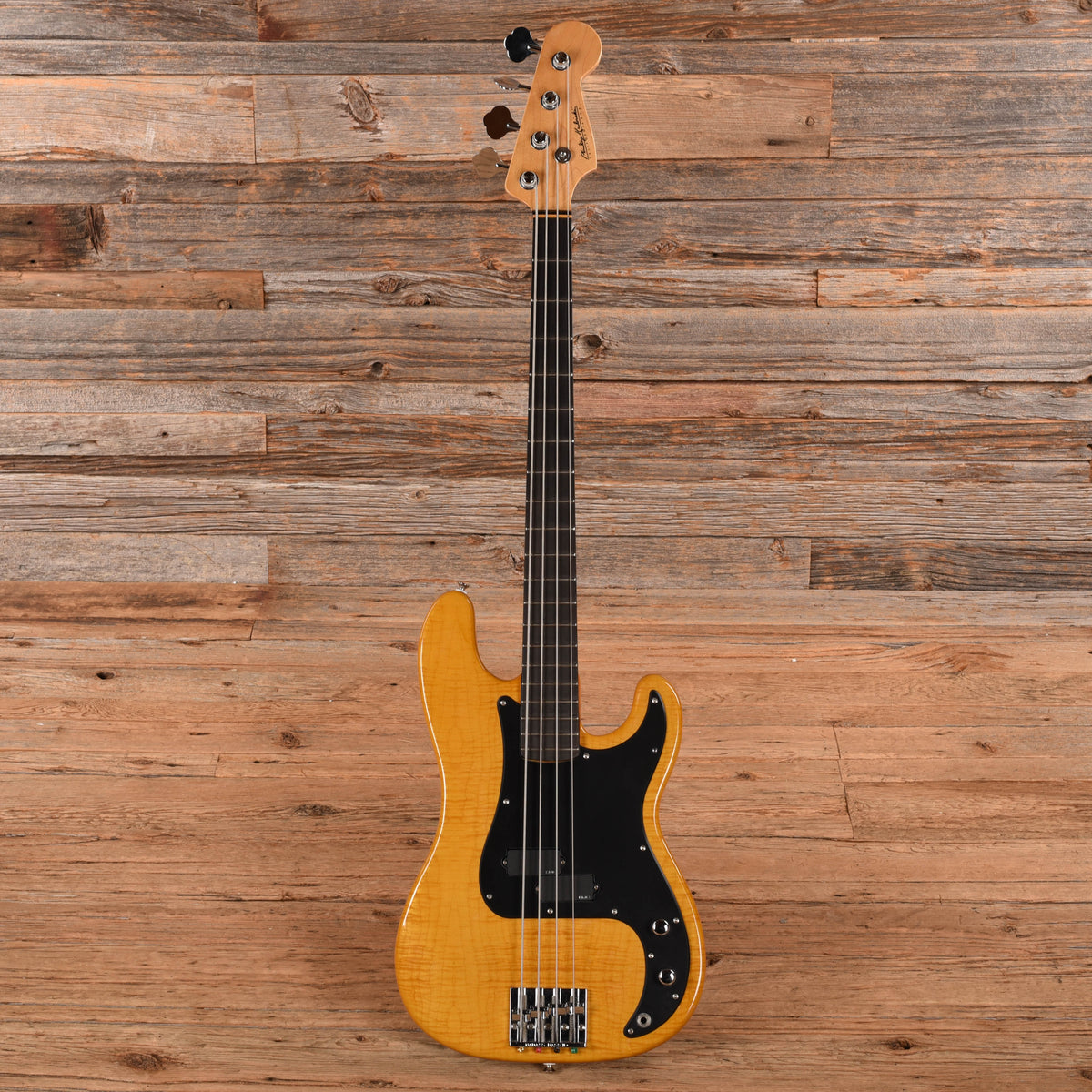 Kubicki Neck w/Unbranded Bass body Natural 1980s Bass Guitars