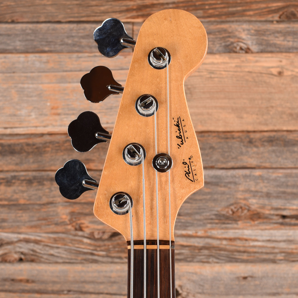 Kubicki P-Bass Sunburst 1980s Bass Guitars