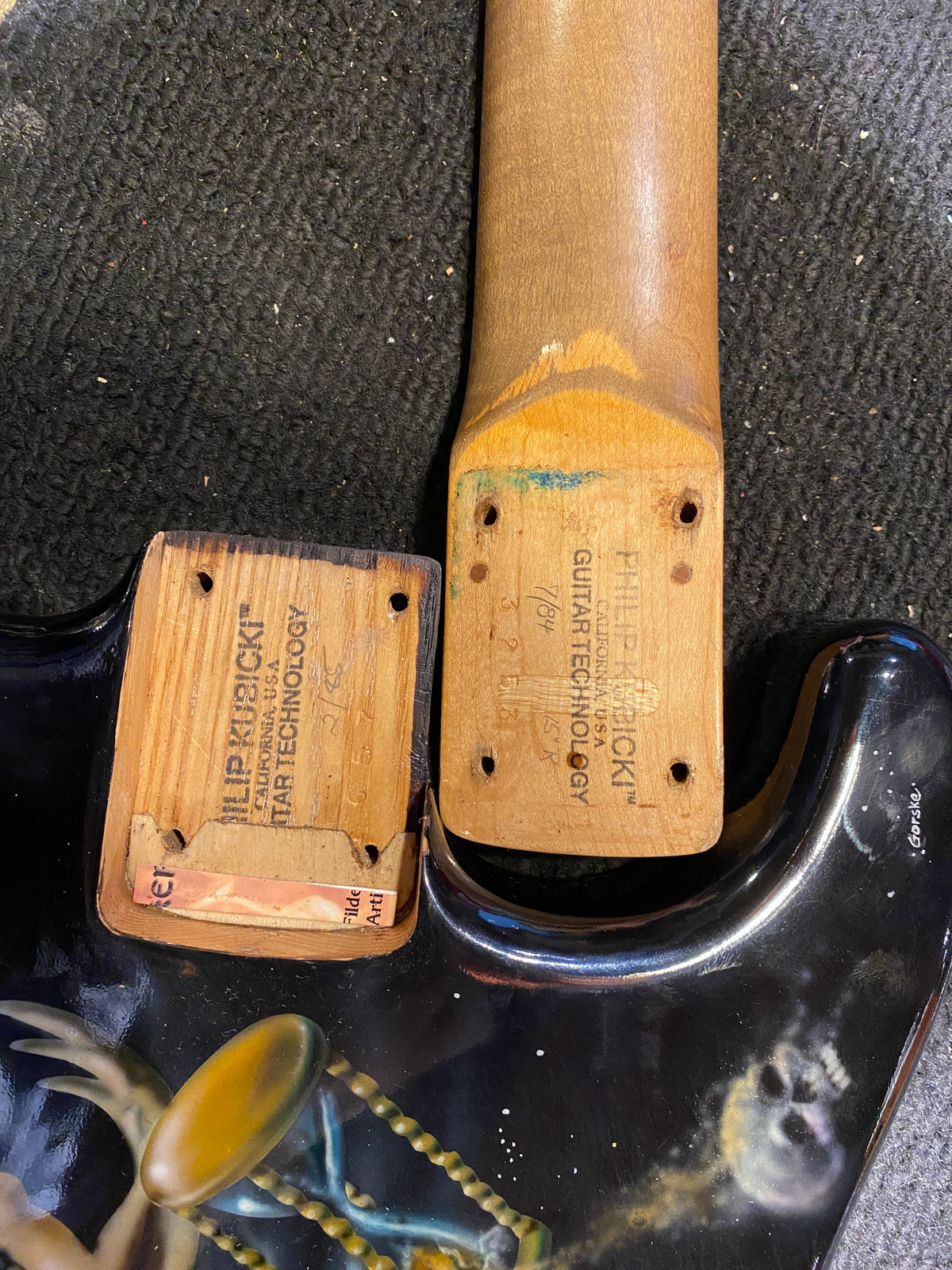 Kubicki S-Style  1980s Electric Guitars