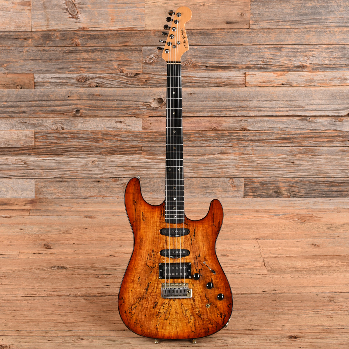 Kubicki S-Style neck w/Warmoth body Natural 1980s Electric Guitars