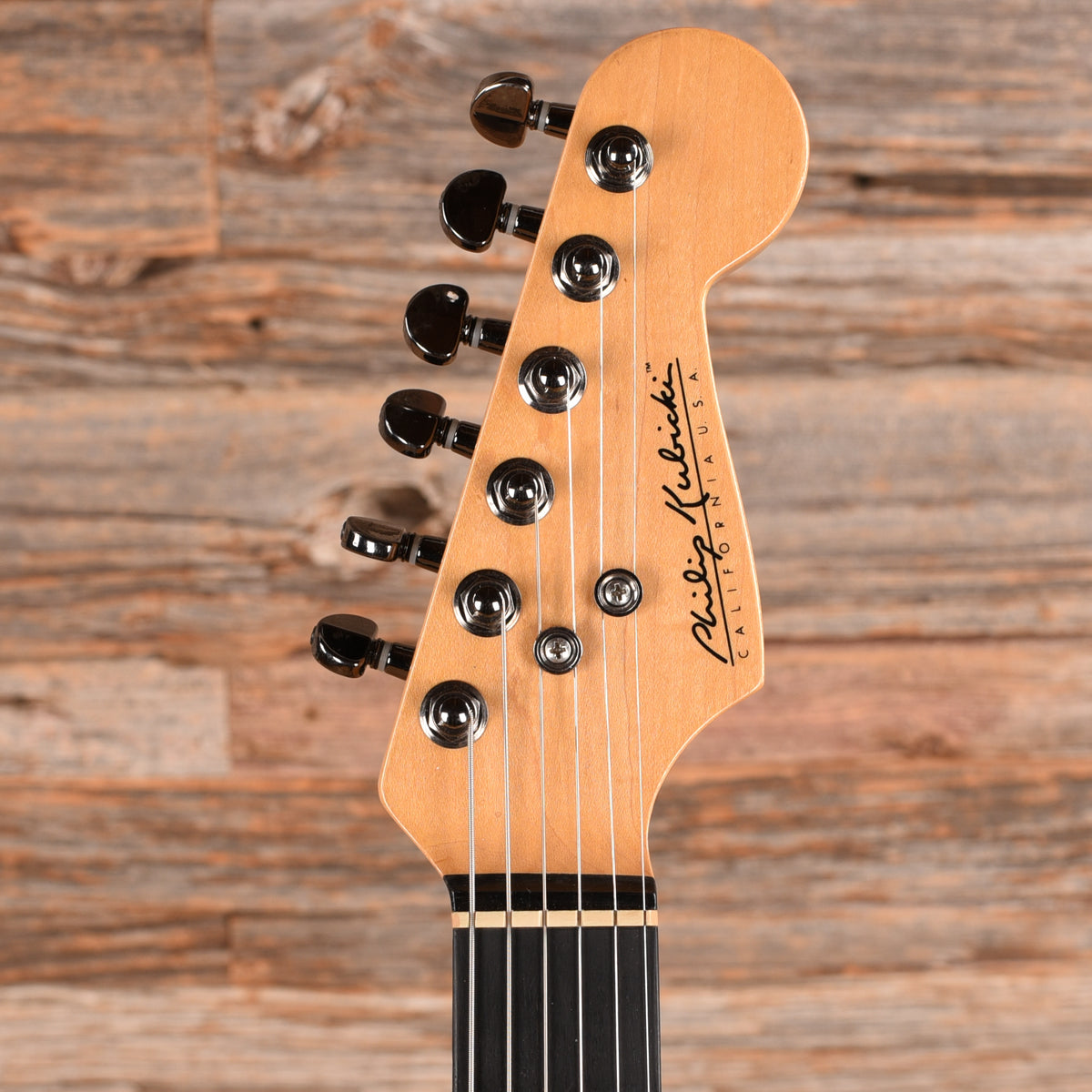 Kubicki S-Style neck w/Warmoth body Natural 1980s Electric Guitars