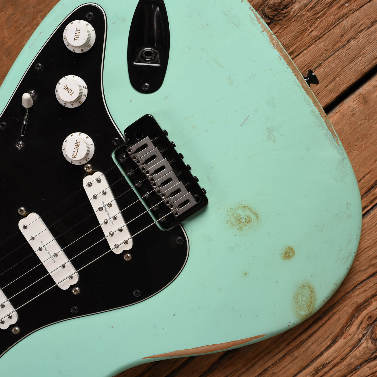 Kubicki T-Style w/ S-Style Pickups Green 1980s Electric Guitars