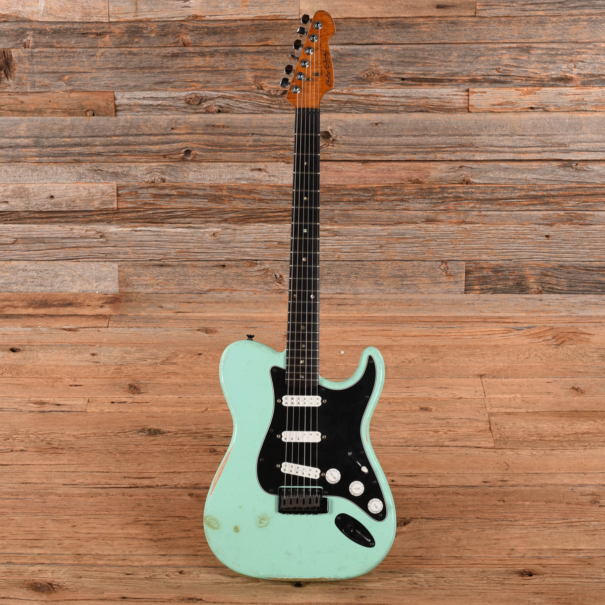 Kubicki T-Style w/ S-Style Pickups Green 1980s Electric Guitars