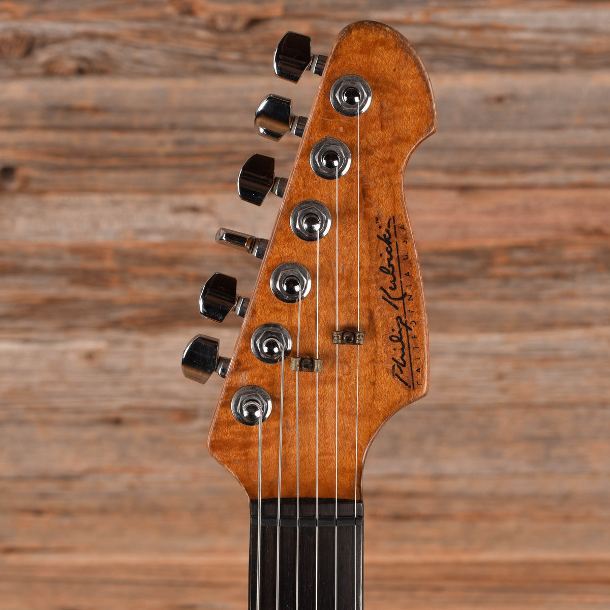 Kubicki T-Style w/ S-Style Pickups Green 1980s Electric Guitars