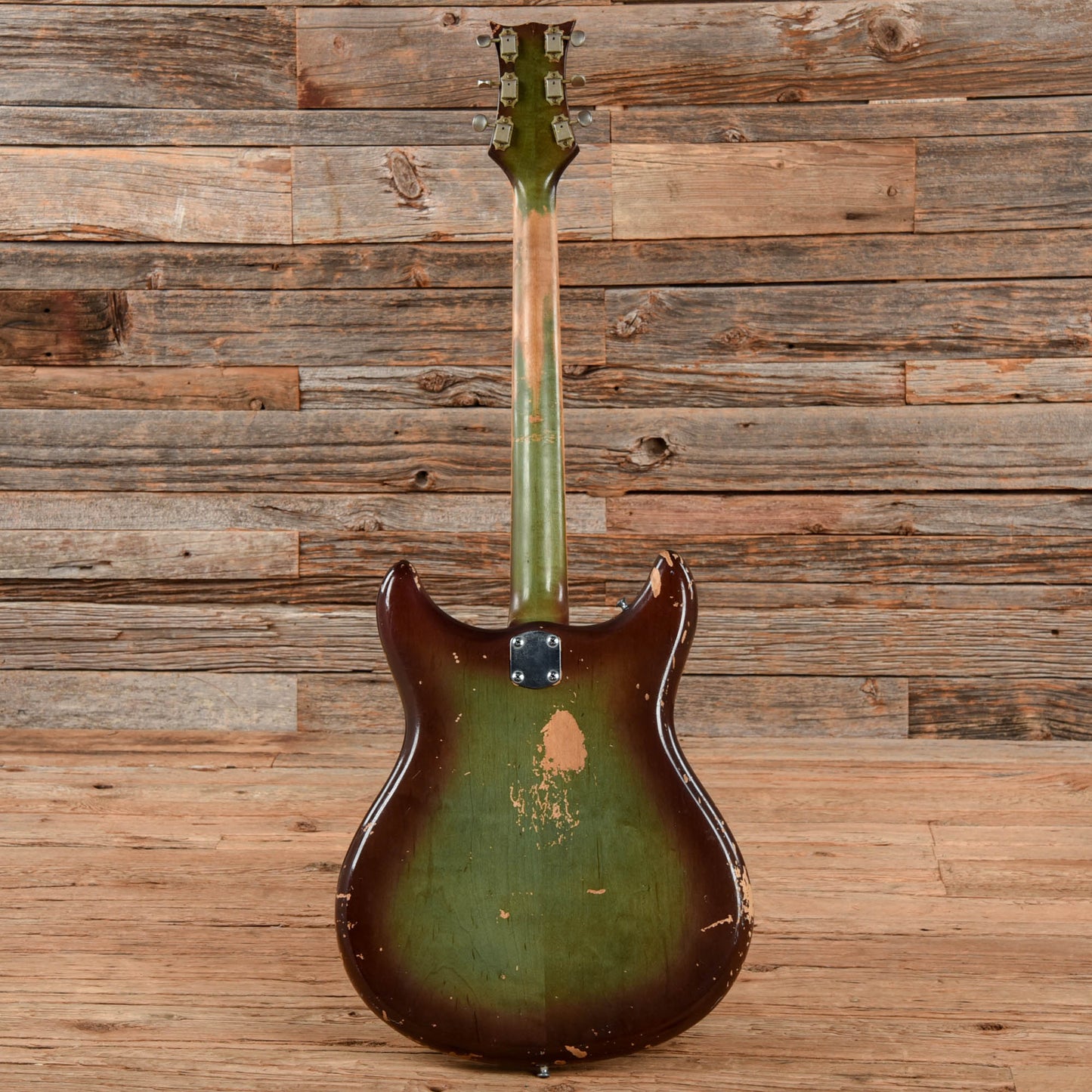 Kustom K-200 Green Burst 1968 Electric Guitars / Semi-Hollow
