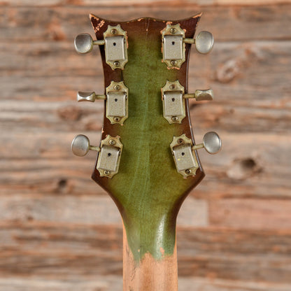 Kustom K-200 Green Burst 1968 Electric Guitars / Semi-Hollow