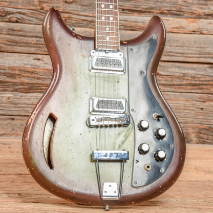Kustom K-200 Green Burst 1968 Electric Guitars / Semi-Hollow