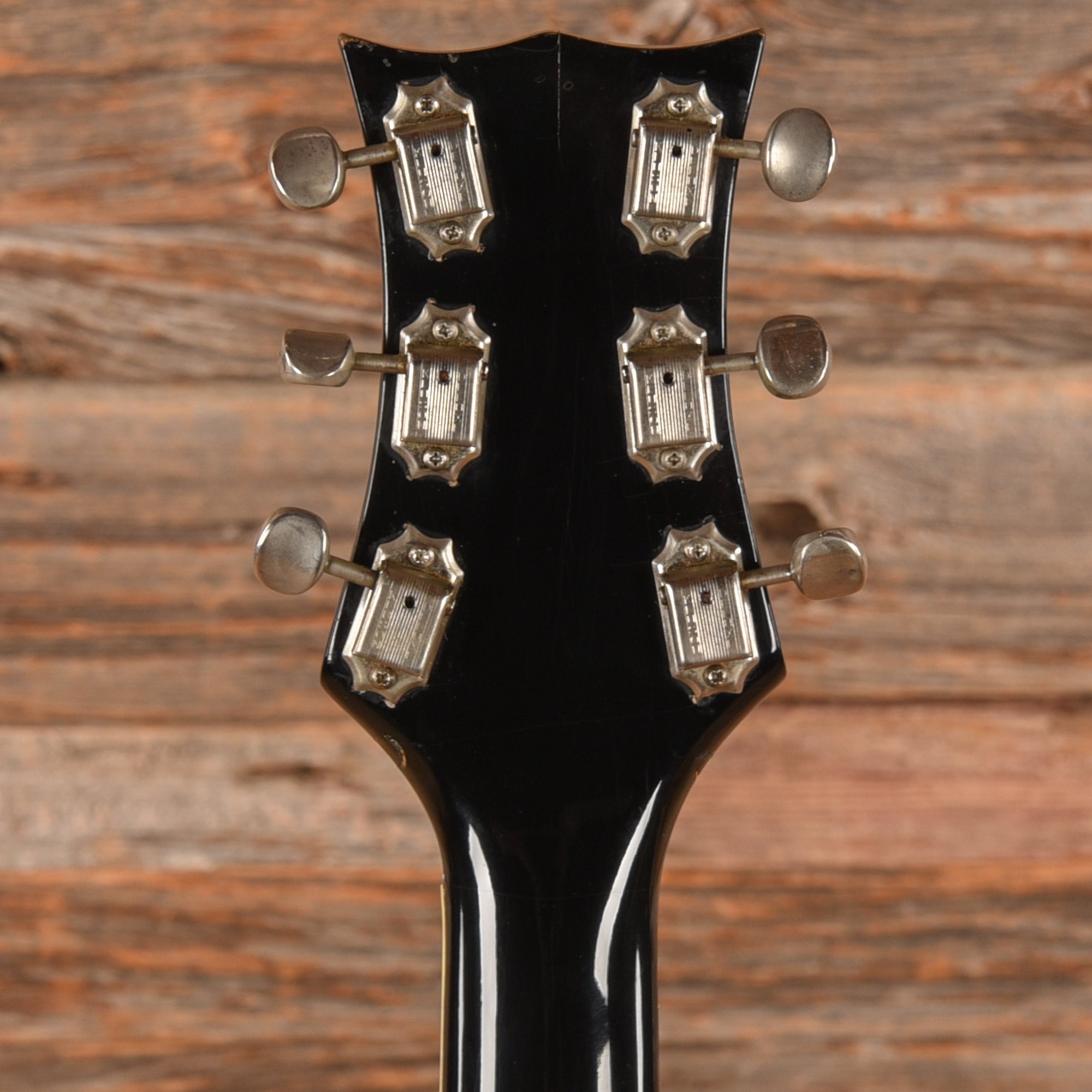 Kustom K200A Black 1970s Electric Guitars / Semi-Hollow