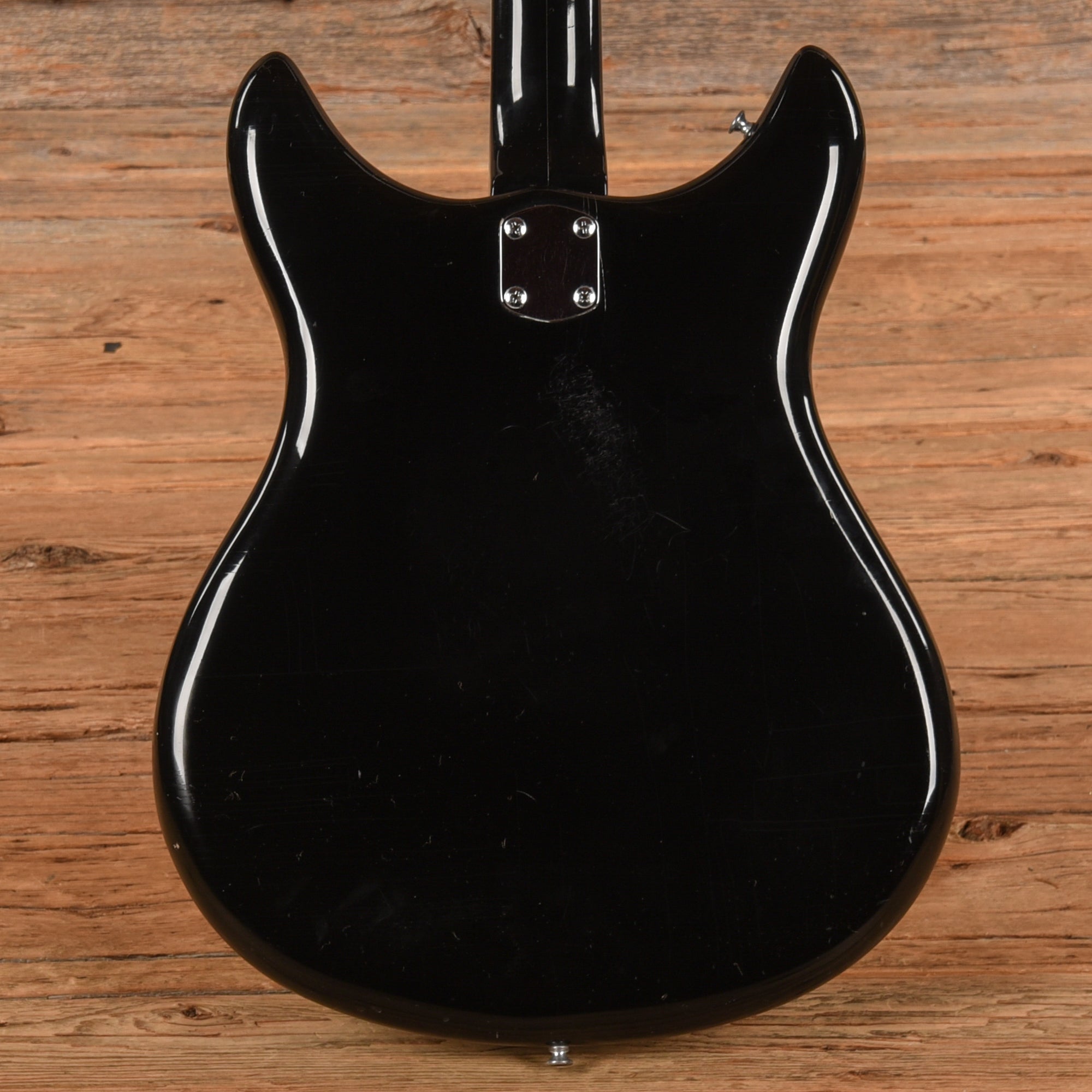 Kustom K200A Black 1970s Electric Guitars / Semi-Hollow