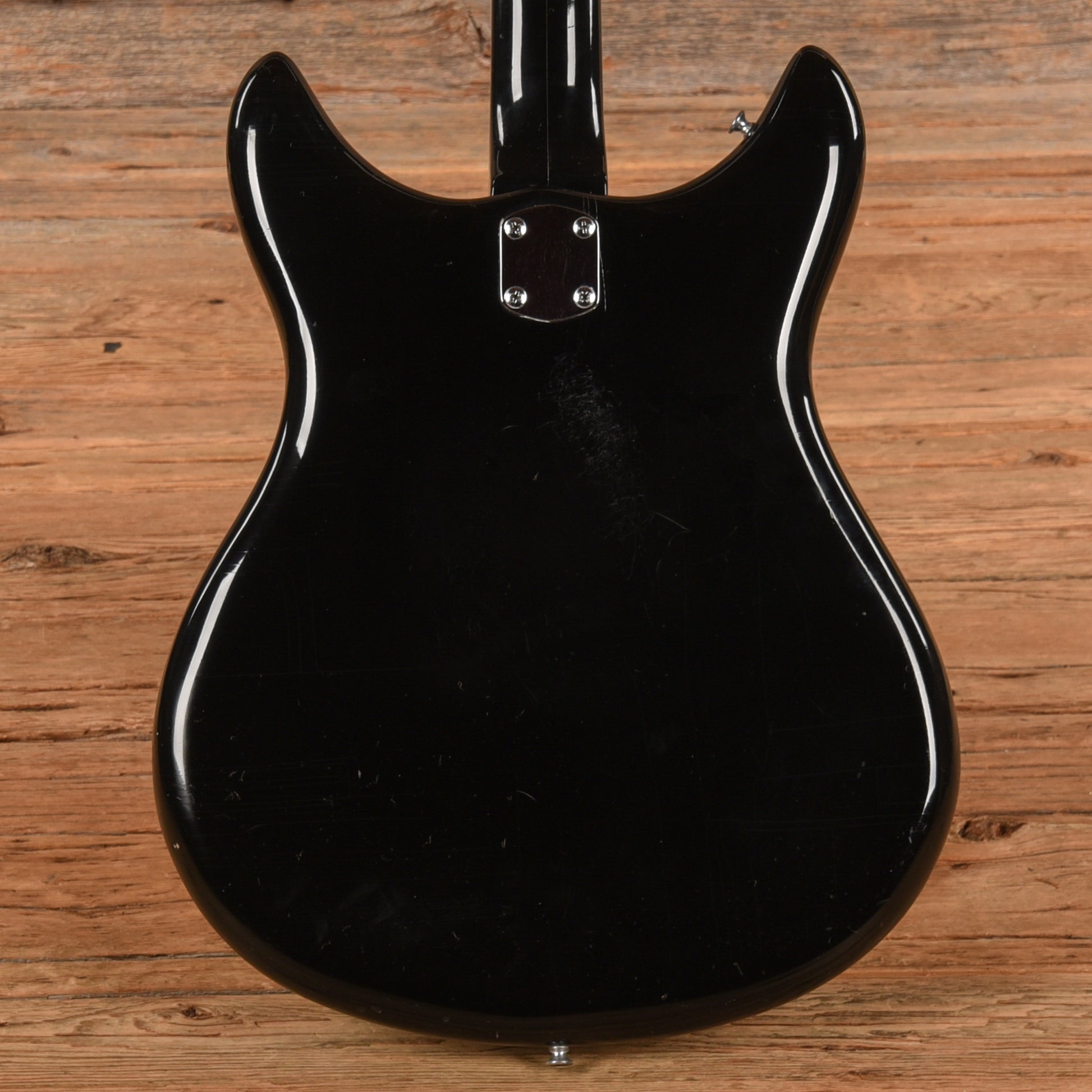 Kustom K200A Black 1970s Electric Guitars / Semi-Hollow