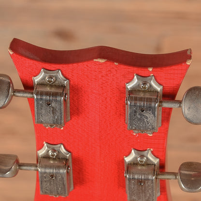 Kustom K200A Cherry 1960s Electric Guitars / Semi-Hollow
