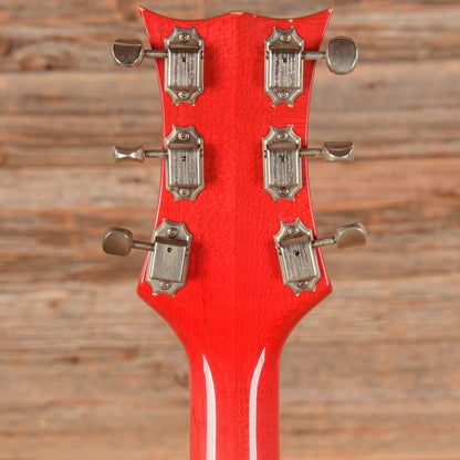 Kustom K200A Cherry 1960s Electric Guitars / Semi-Hollow