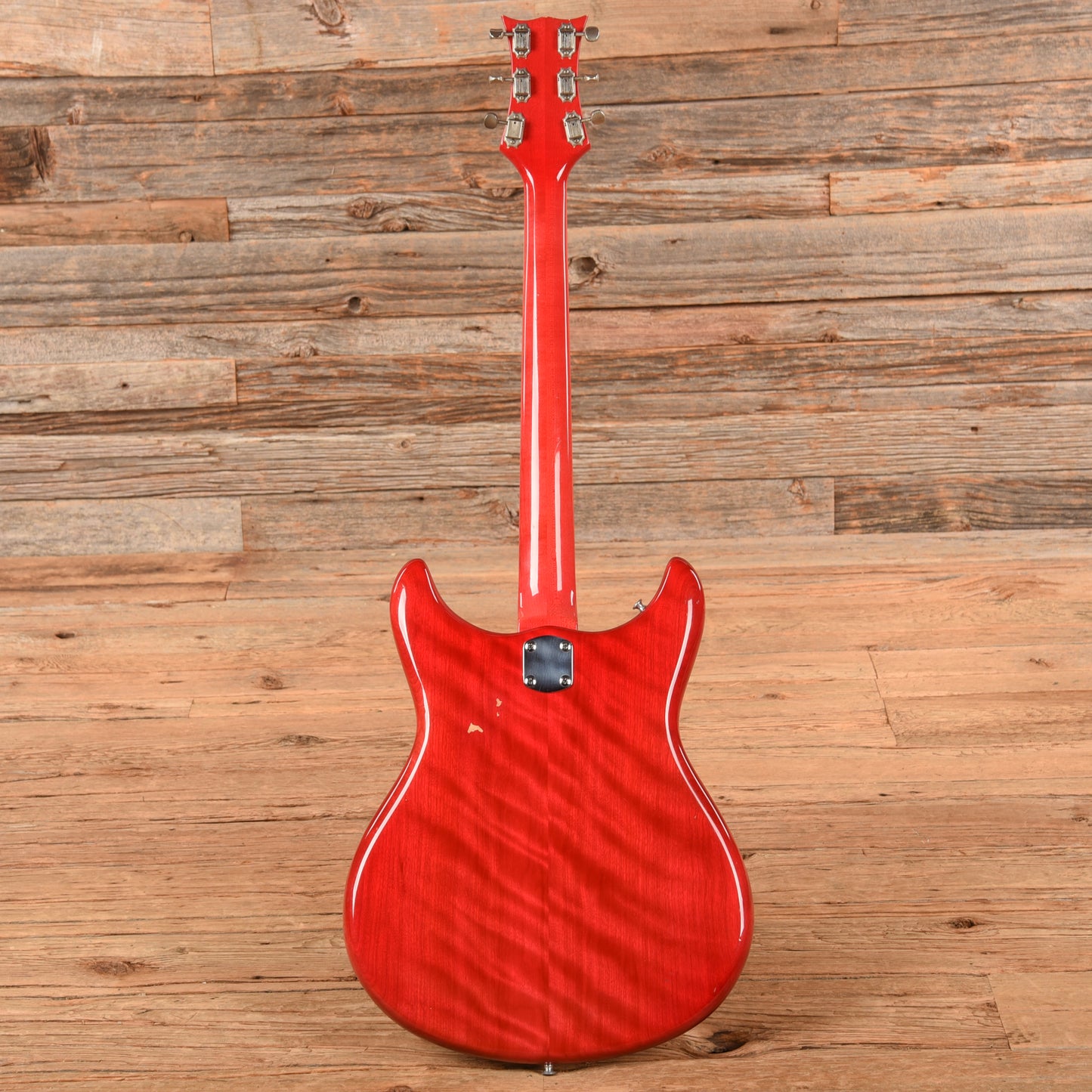 Kustom K200A Cherry 1960s Electric Guitars / Semi-Hollow
