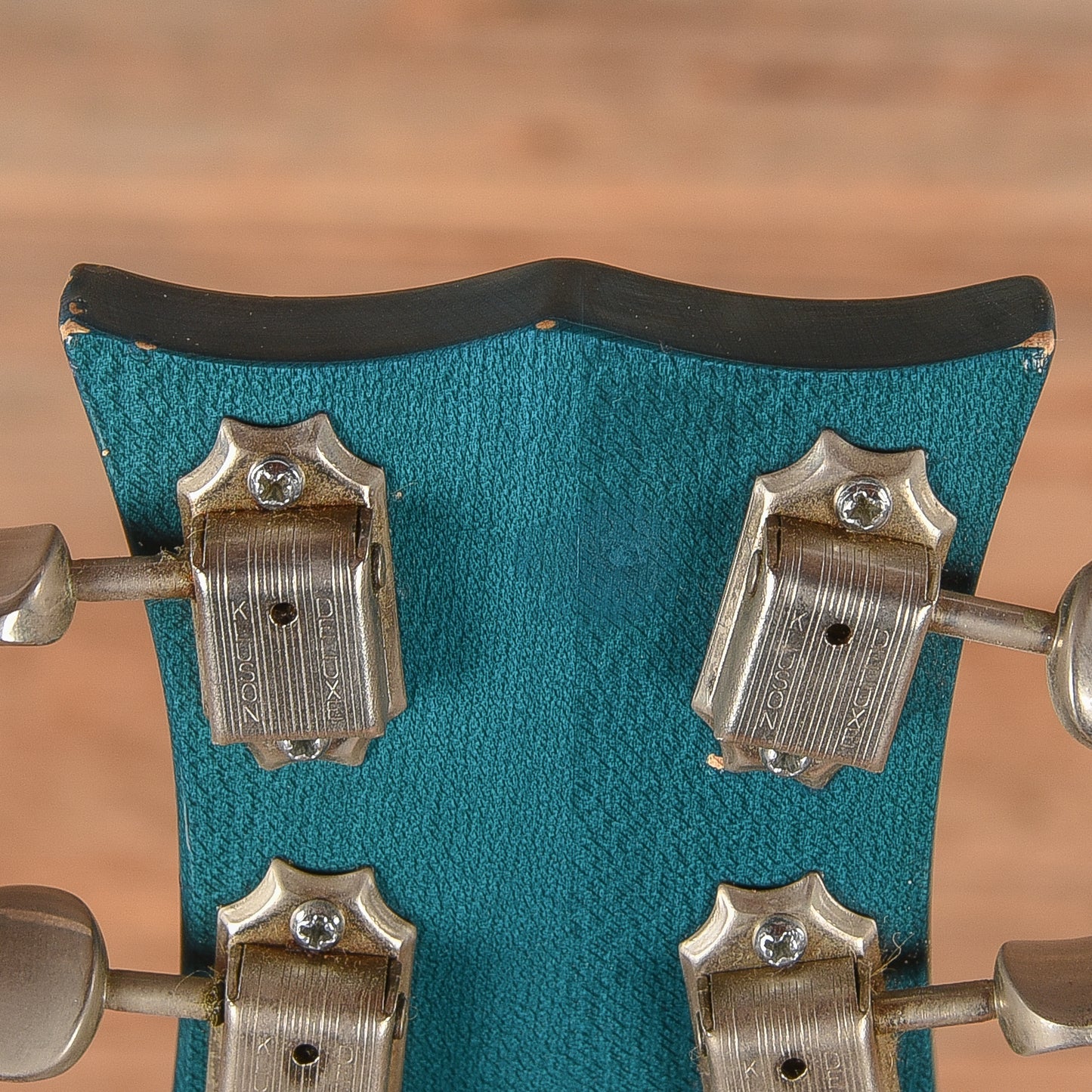 Kustom K200A Teal 1970s Electric Guitars / Semi-Hollow