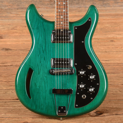 Kustom Kustom K200A Green 1960s Electric Guitars / Semi-Hollow
