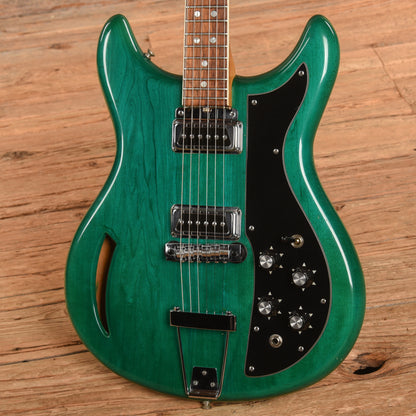 Kustom Kustom K200A Green 1960s Electric Guitars / Semi-Hollow