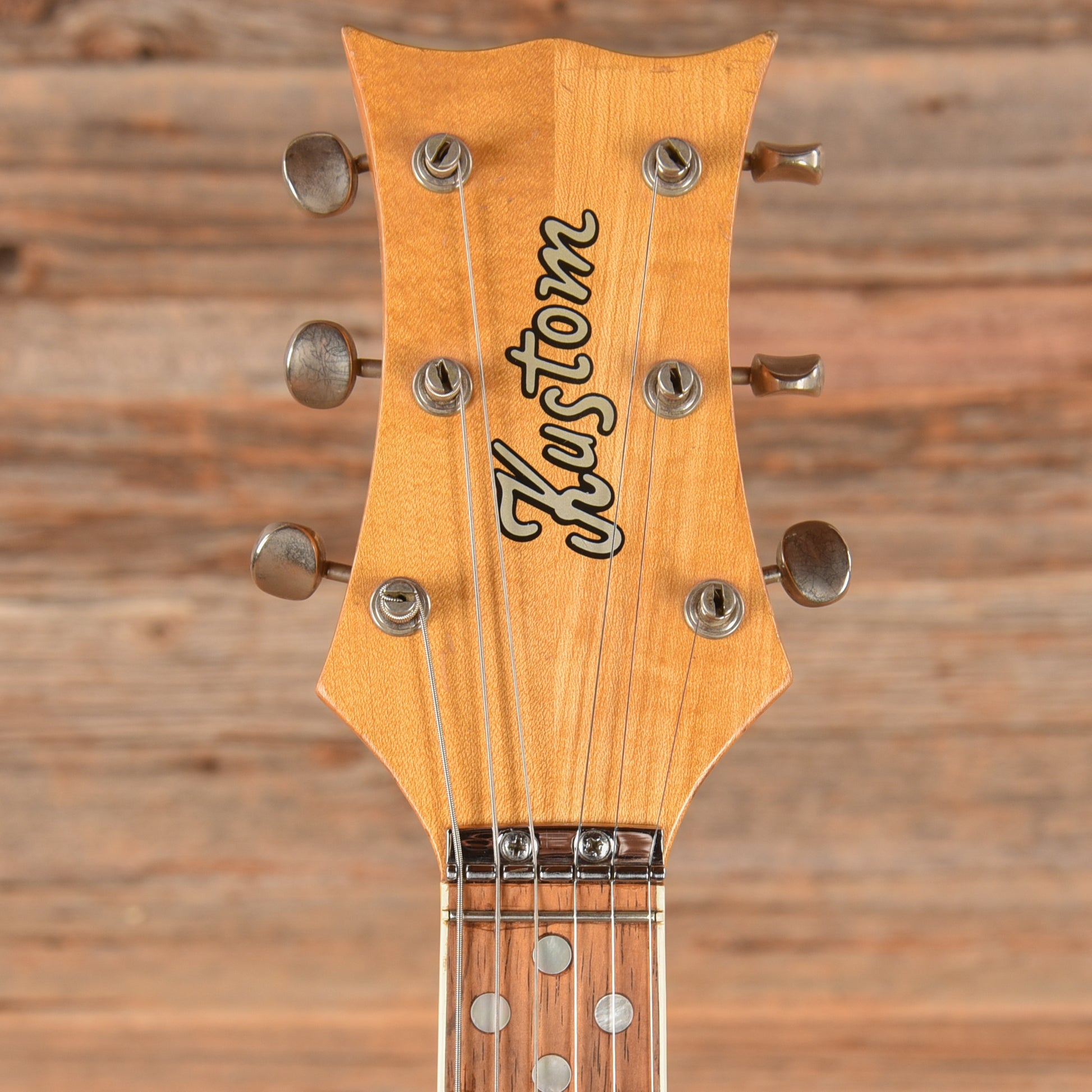 Kustom Kustom K200A Green 1960s Electric Guitars / Semi-Hollow