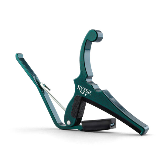 Fender x Kyser Quick-Change Capo for Electric Guitars Sherwood Green Accessories / Capos