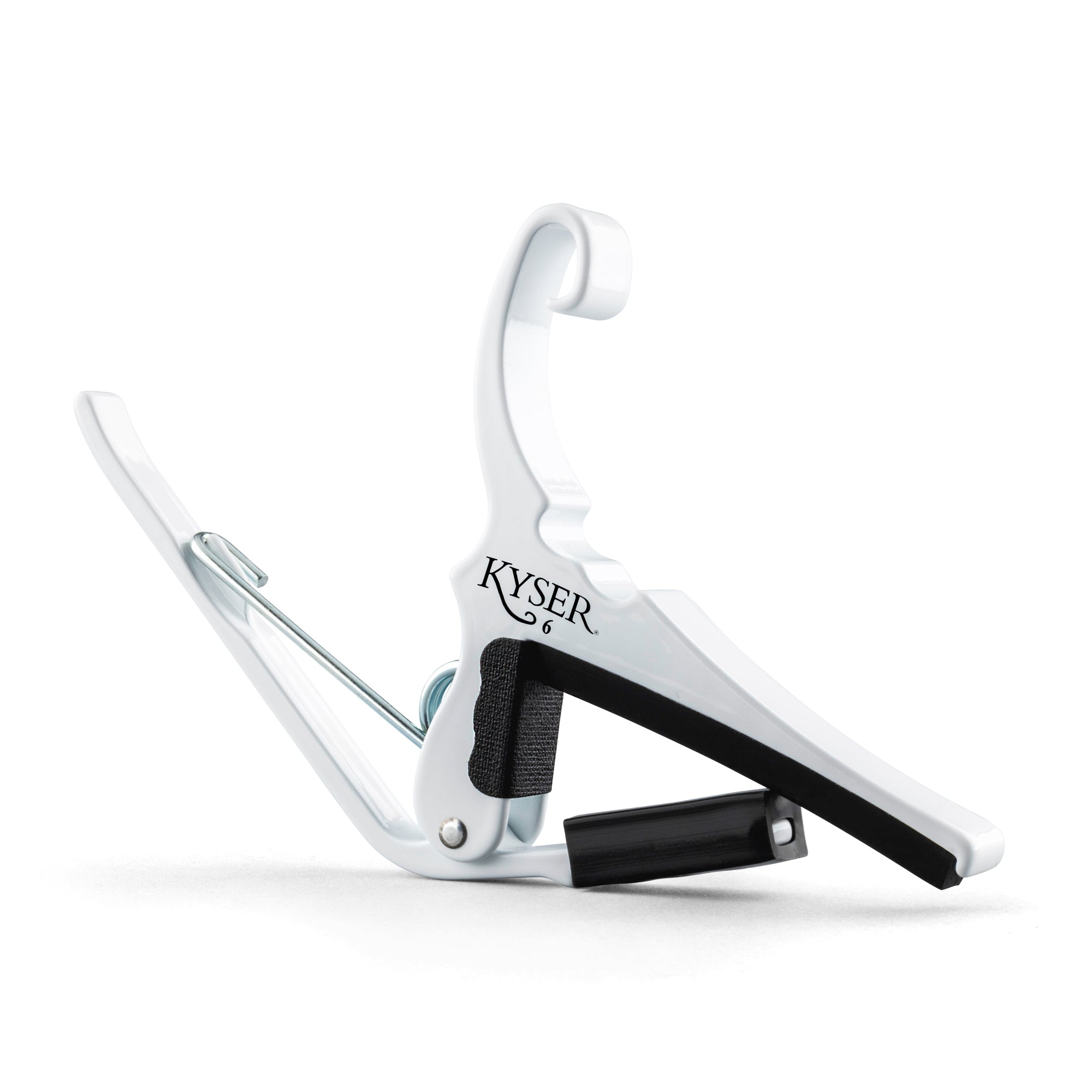 Kyser 6 String Guitar Capo White Accessories / Capos