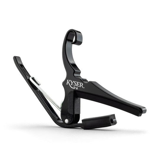 Kyser 6 String Quick-Change Capo Black Accessories / Capos