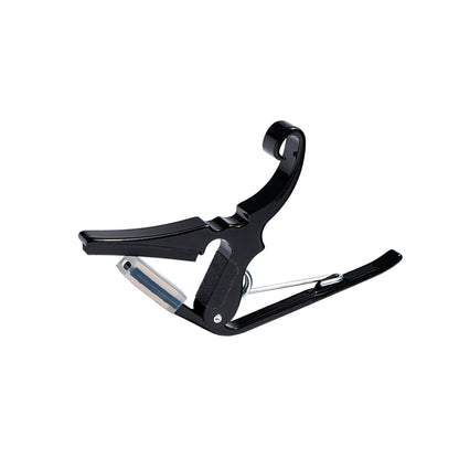 Kyser Drop-D Partial Capo for Upper 5 Strings (Drop-E) Black Accessories / Capos
