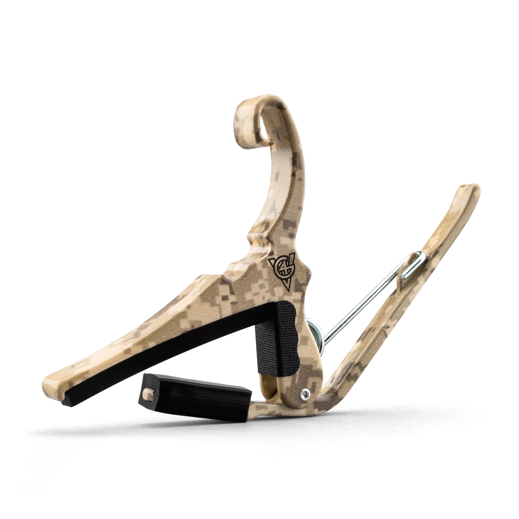 Kyser Guitars 4 Vets Quick-Change Capo for 6-String Acoustic Guitars Digital Camo Accessories / Capos
